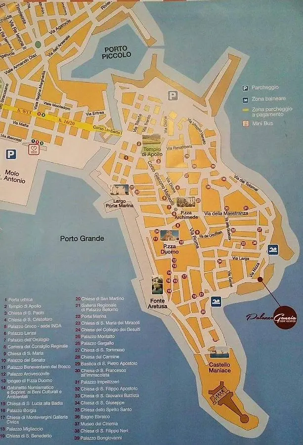Palazzo Gancia Holiday Homes Syrakuzy Apartament